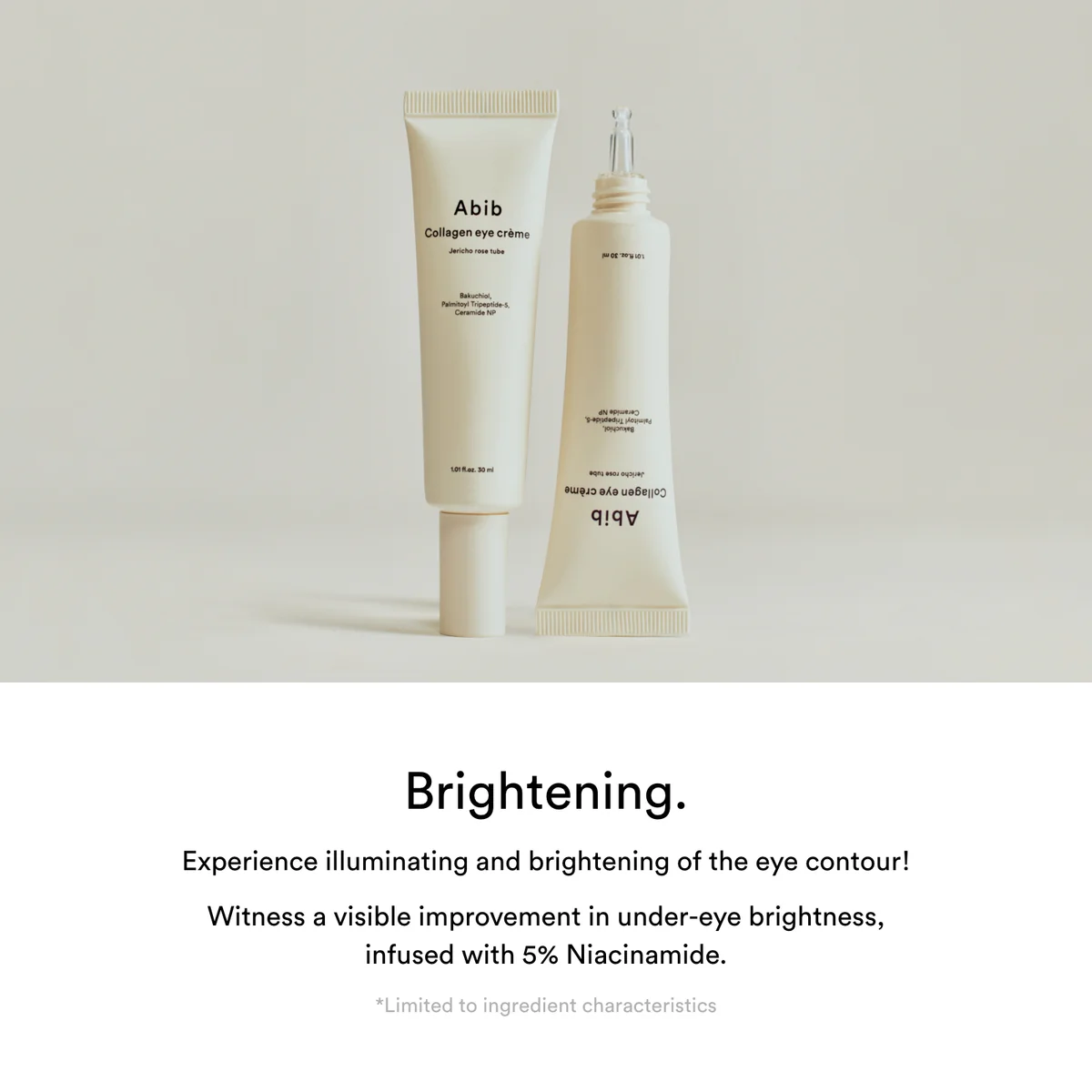 Abib – Collagen Eye Crème Jericho Rose Tube (30 ml)
