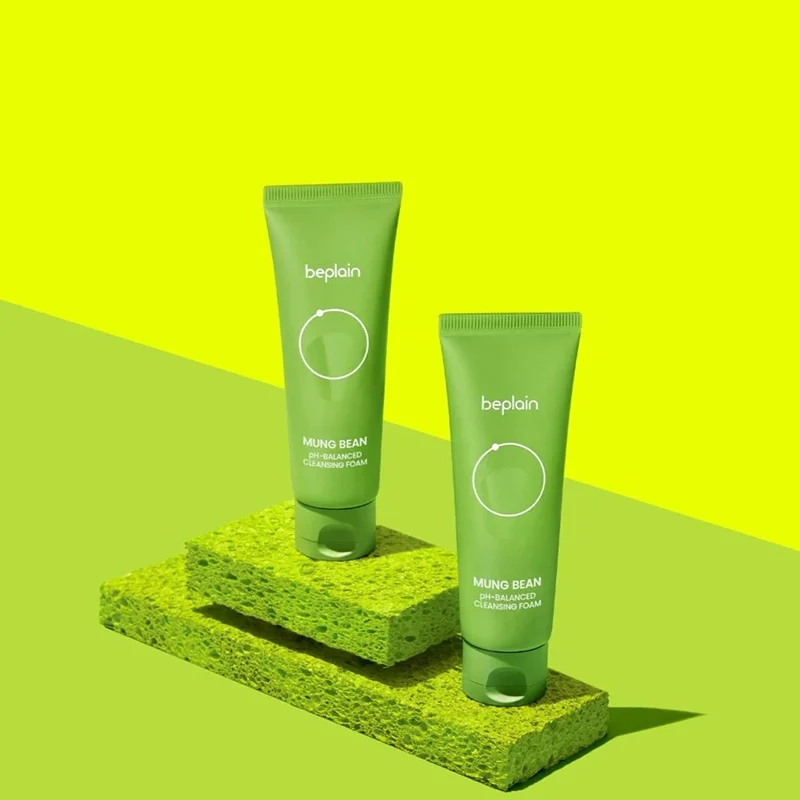 Beplain – Mung Bean pH‑Balanced Cleansing Foam (80 ml)