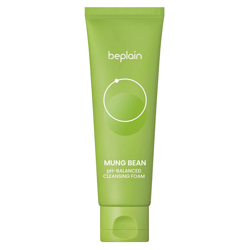 Beplain – Mung Bean pH‑Balanced Cleansing Foam (80 ml)