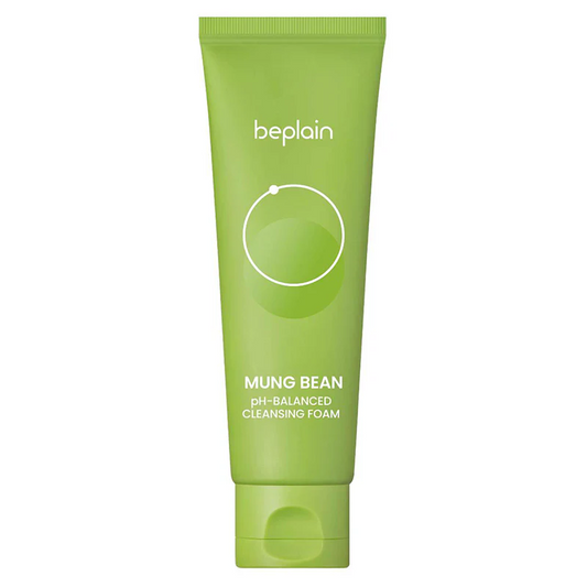 Beplain – Mung Bean pH‑Balanced Cleansing Foam (80 ml)