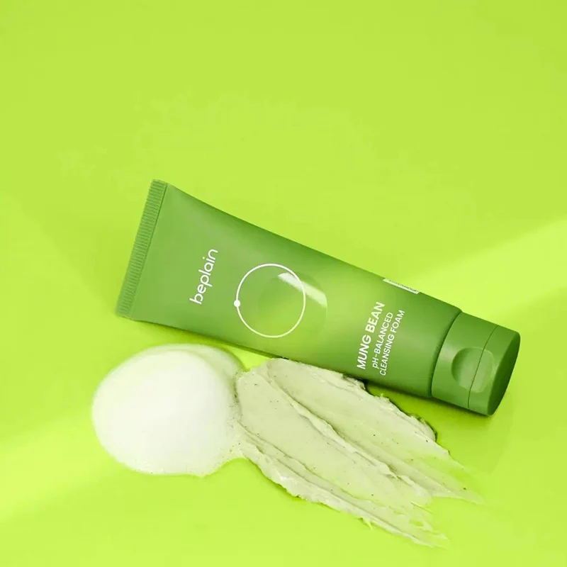 Beplain – Mung Bean pH‑Balanced Cleansing Foam (80 ml)