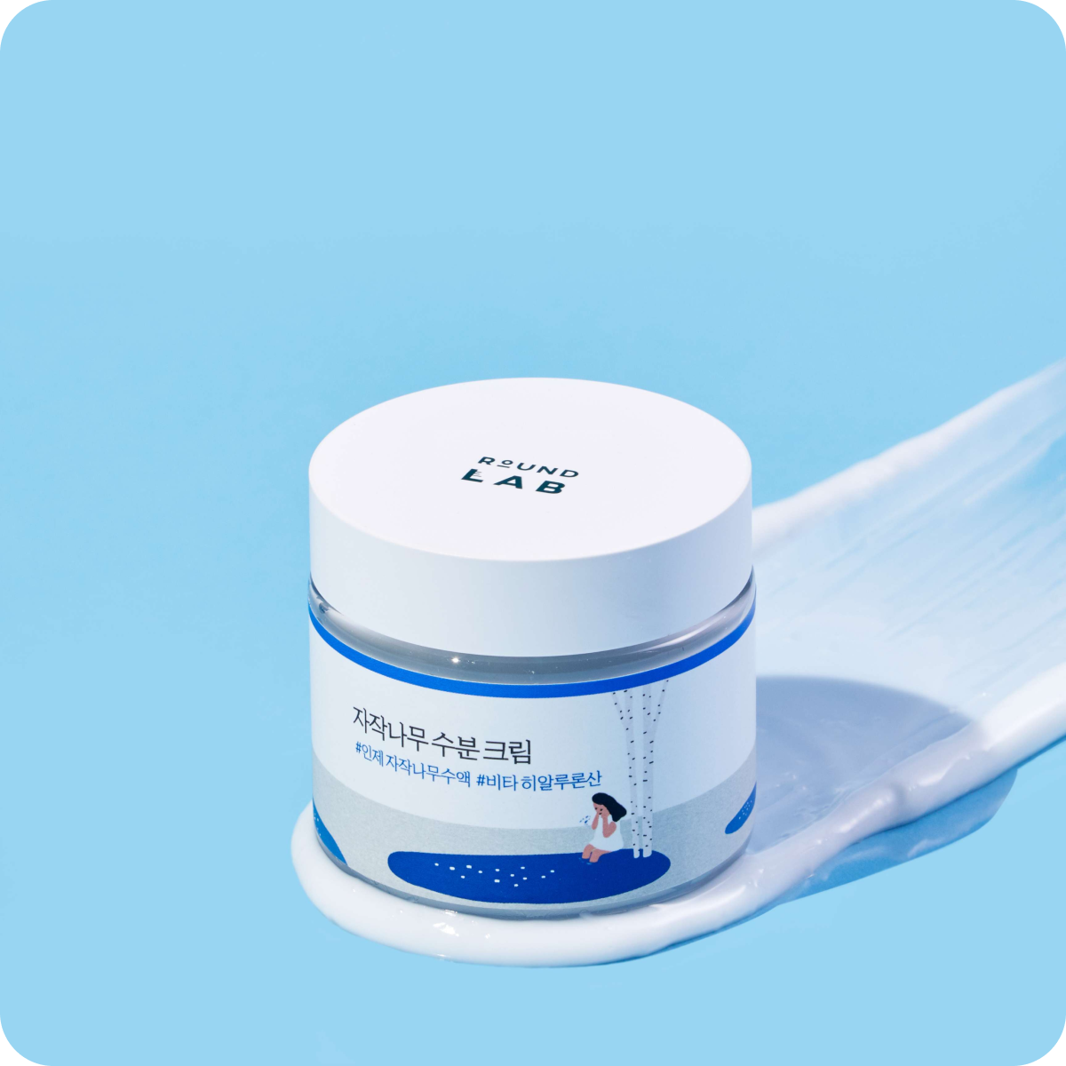 Round Lab - Berkensap vochtinbrengende crème