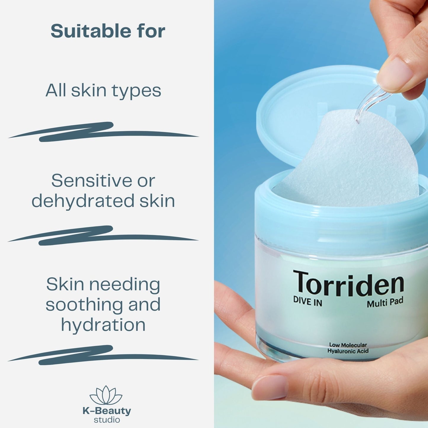 Torriden - Dive-In Low Molecule Hyaluronic Acid Multi Pad