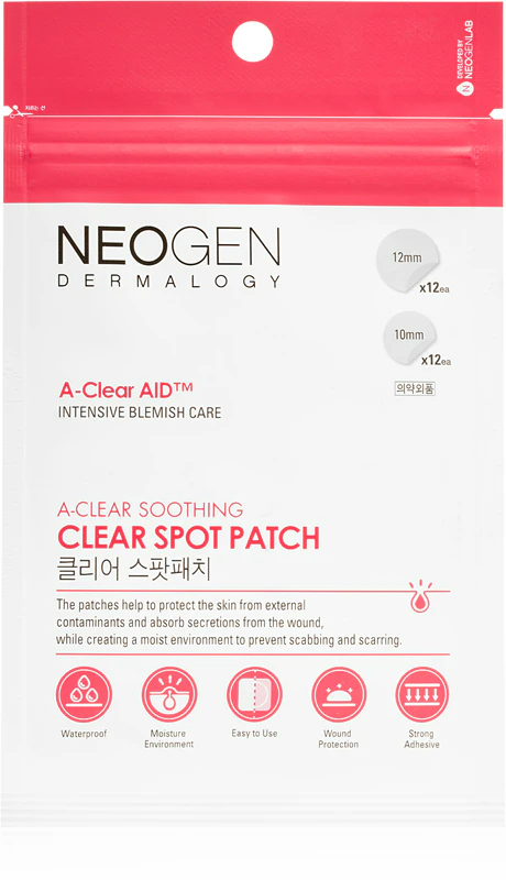 NEOGEN DERMALOGY – A‑Clear Soothing Spot Patch (24 patches)