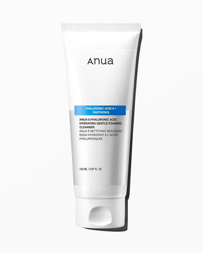 Anua 8 Hyaluronic Acid Hydrating Gentle Foaming Cleanser – Zachte Reiniging – Koreaanse skincare van anua