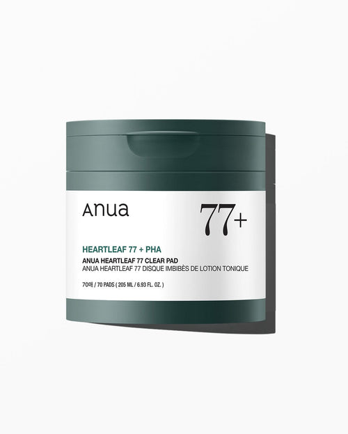 Anua Heartleaf 77% Toner Pad – Rust & Kalmte – Koreaanse skincare van anua
