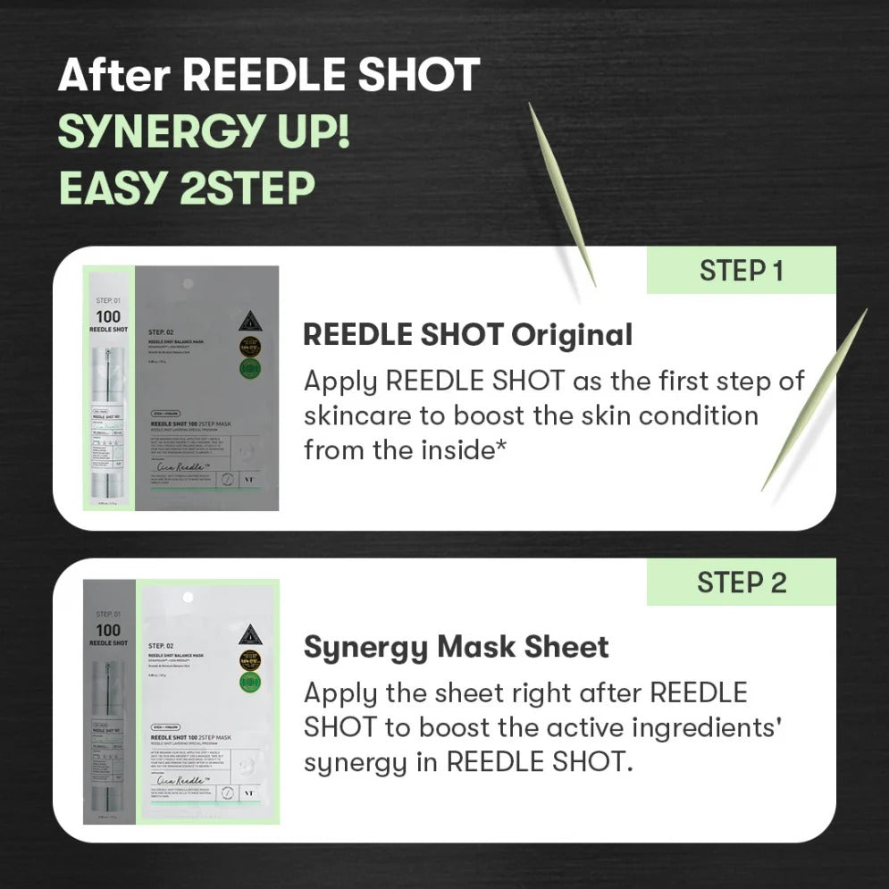 VT Cosmetics - Reedle Shot 100 2Step Mask