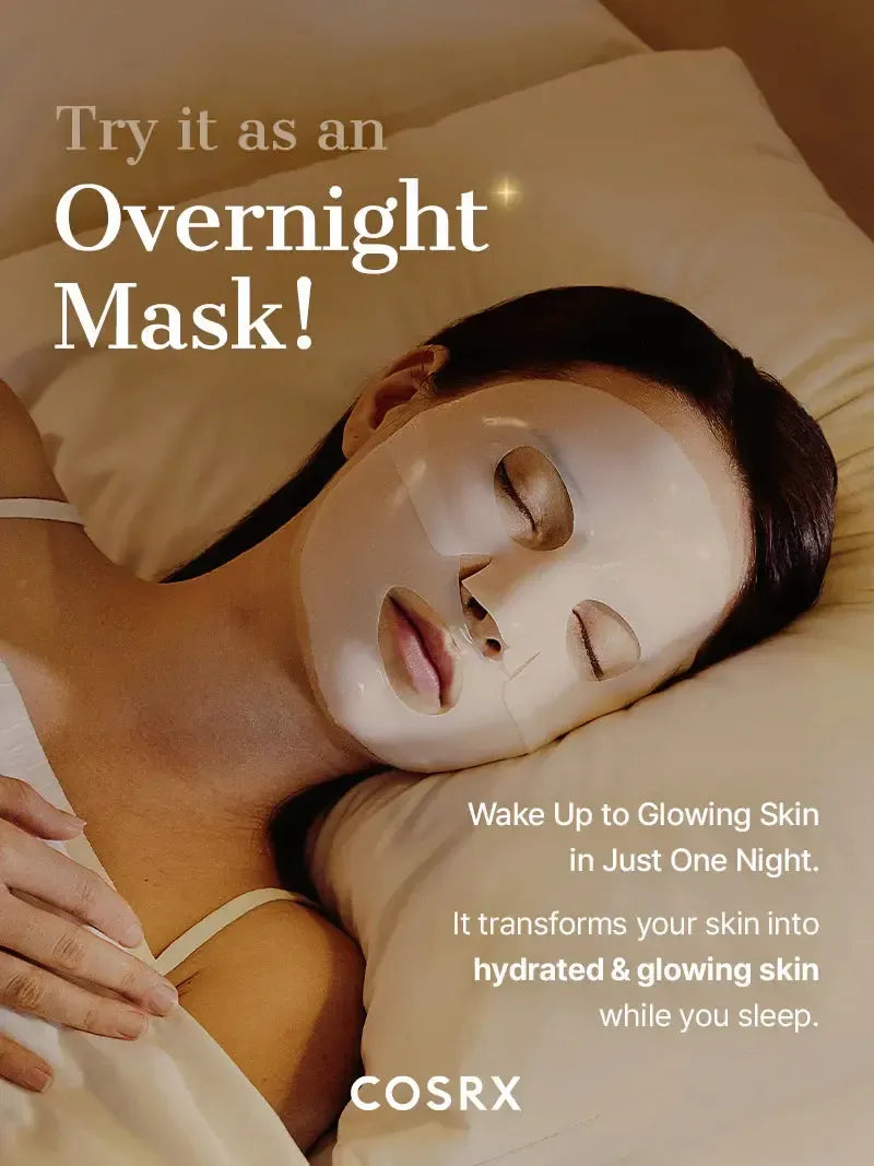 COSRX – Advanced Snail Mucin Glass Glow Hydrogel Mask 3-Pack