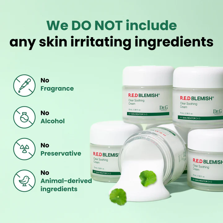 Dr.G – R.E.D Blemish Clear Soothing Cream (70 ml)