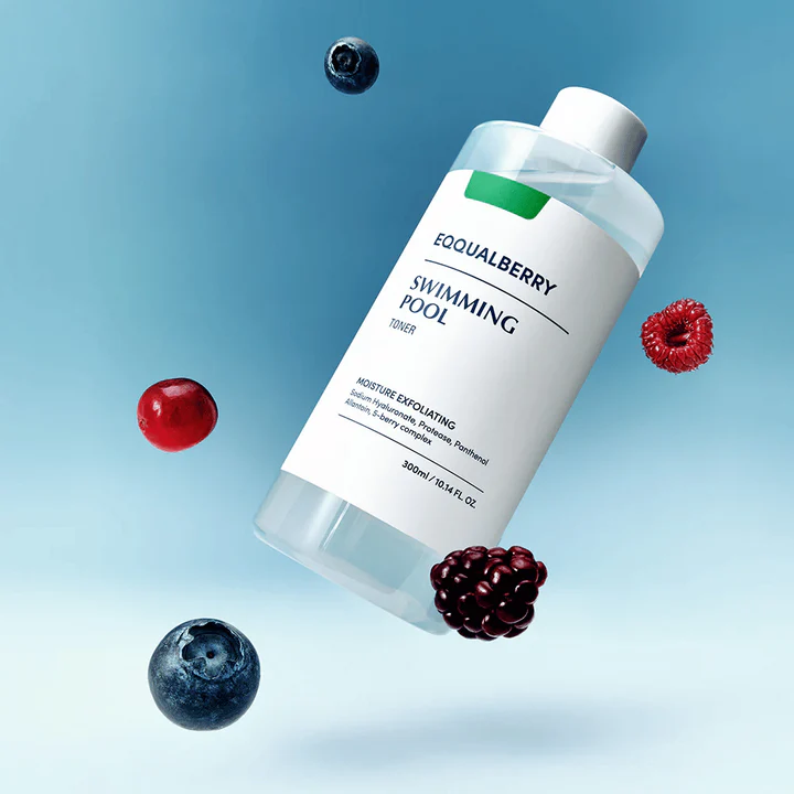 EQQUALBERRY Swimming Pool Daily Facial Toner – 300 ml
