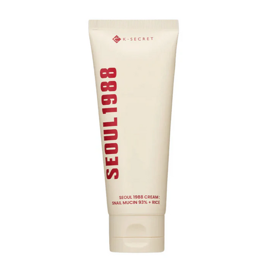 KSECRET – Seoul 1988 Cream: Snail Mucin 93% + Rice (100 ml)