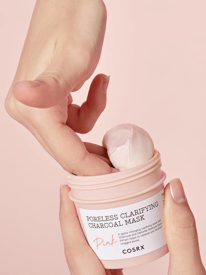 COSRX - Poreless Verhelderend Houtskool Masker Roze