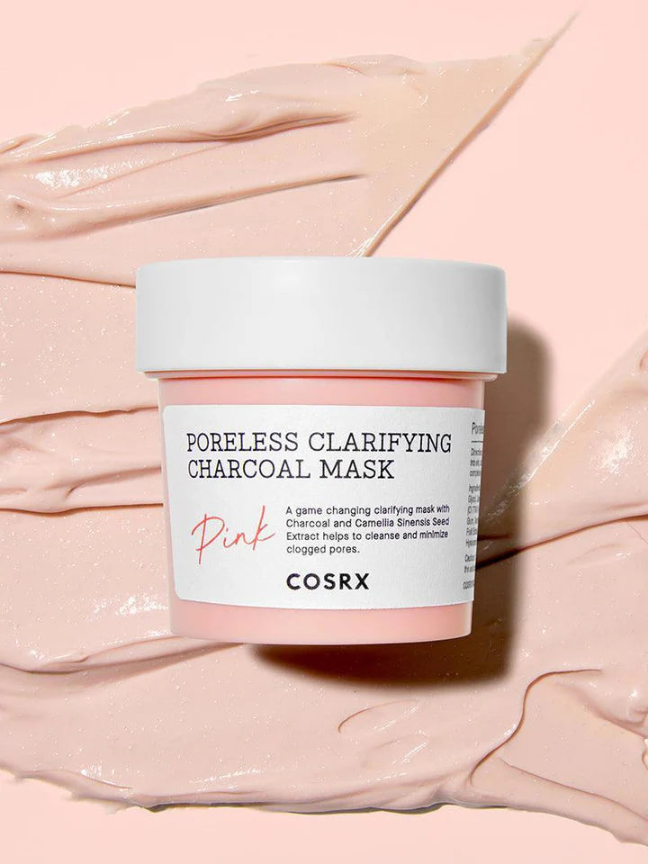 COSRX - Poreless Verhelderend Houtskool Masker Roze