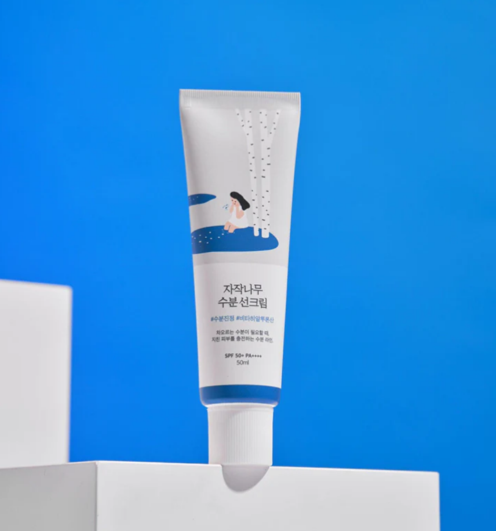 ROUND LAB Birch Juice Moisturizing Sun Cream SPF50+ PA++++